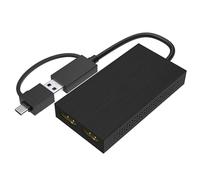 Wdbild Extensión de pantalla 4K USB 3.0 tipo C a convertidor, tecnología adaptativa de contenido, reduce la carga de monitores
