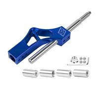 Wdbild Extensor de cambio de marchas de aluminio general para coche, ajustable, cómodo y estilo, mejora el brazo de palanca de cambios de coche, fácil instalación para entusiastas de la modificación