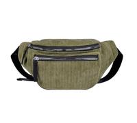 Wdbild Fannys Packs - Riñonera moderna con correa ajustable, bolsillos con cremallera en todas partes, Green, Talla única