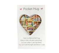 Wdbild Fichas de abrazo de bolsillo con tarjeta de felicitación, regalos sociales para amigos, cumpleaños, día de San Valentín