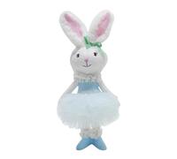 Wdbild Figura de animal navideño, conejitos de peluche, juguete decorativo para fiesta de cumpleaños y celebraciones navideñas, 1 unidad