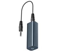 Wdbild Filtro de supresión de sonido de 3,5 mm apto para viajes para quitar del coche y el hogar, equipos de estéreo, aisladores de bucle de tierra