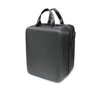 Wdbild Funda rígida portátil negra para viajes, hogar, oficina, funda rígida de EVA