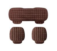 Wdbild Fundas protectoras de cojín de asiento para la mayoría de coches, vehículos, decoración interior de automóviles, juego completo de fundas de 3 piezas