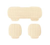 Wdbild Fundas protectoras de cojín de asiento para la mayoría de coches, vehículos, decoración interior de automóviles, juego completo de fundas de 3 piezas