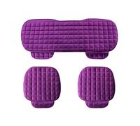 Wdbild Fundas protectoras de cojín de asiento para la mayoría de coches, vehículos, decoración interior de automóviles, juego completo de fundas de 3 piezas