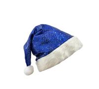 Wdbild Gorro de Navidad con lentejuelas brillantes para adultos de todas las edades, accesorios de fiesta, festival, gorro