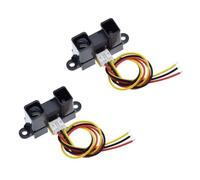 Wdbild GP2Y0A02YK0F - Sensor de distancia infrarrojo de 20 150 cm para proyectos electrónicos educativos y aficionados, detección de distancia robótica