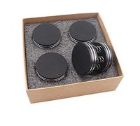 Wdbild HiFi Altavoces Amplificador de Pie Antivibración Almohadillas para Equipos Altavoces HiFi Soporte de almohadilla de amortiguación