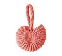 Wdbild Hoboes - Bolsos de mano para mujeres y niñas, tejido a mano, conchas marinas, bolsos de mano para mujer, bolsa de noche con asa superior, bolsas de regalo, conchas marinas tejidas a mano, c