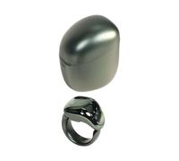 Wdbild Innovadores anillos de contador digital Tasbih con diseño de pantalla grande, base de carga, compatible con todos los tamaños de dedos, alarma vibratoria, anillos inteligentes con