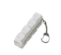 Wdbild Interruptor de teclado portátil, herramienta de prueba, interruptor de teclado de luz LED, llavero de juguete para 2 teclas, 3 teclas, 4 teclas, 1 unidad, quitar y reemplazar interruptores