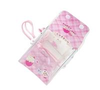 Wdbild Itabag - Bolso cruzado de moda, bolso de mano, bolso de exhibición de anime para fiestas, compras, diario, bolsas de hombro transparentes para teléfono, Gatito fresa, One Size