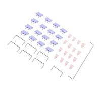 Wdbild Juego de estabilizadores mecánicos de satélite que mejora el rendimiento de los teclados para teclados 61/87/104/108 Estabilizadores de teclado