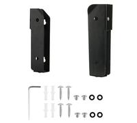 Wdbild Juego de soportes de pared de metal de 1,5 mm de grosor para portátiles, tabletas, organizadores de montaje en pared