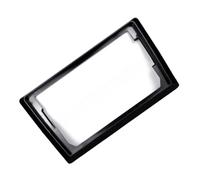 Wdbild Kit de soporte multimedia automotriz de 10 a 9 pulgadas, adaptador de pantalla de navegación ABS a prueba de golpes para instalaciones, conversión de navegación ABS