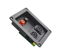 Wdbild KP-12 - Divisor de frecuencia de 2 vías con carcasa de metal ABS, filtro de doble canal para cine en casa o sonido de coche, divisor de alta frecuencia