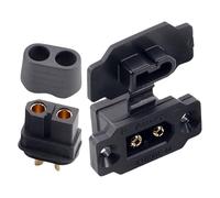 Wdbild Las tapas de conector XT60BE M ofrecen ajuste y fácil instalación para modelos de control remoto e impermeabilización de conectores