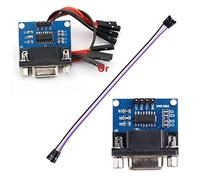 Wdbild MAX3232 RS232 a TTL - Módulo convertidor de puerto DB9 para STC STM32 Set Box Upgrade Disco Duro Radio Prot