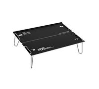 Wdbild Mesa plegable para exteriores, portátil, extraíble, de aleación de aluminio, para viajes, barbacoas, playas