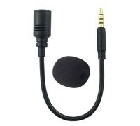 Wdbild Micrófono de sonido compatible con auriculares Mic Boom para micrófono de transmisión de voz clara