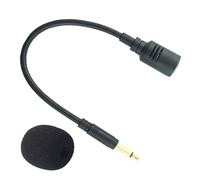 Wdbild Micrófono de sonido compatible con auriculares Mic Boom para micrófono de transmisión de voz clara