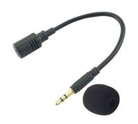 Wdbild Micrófono de sonido compatible con auriculares Mic Boom para micrófono de transmisión de voz clara