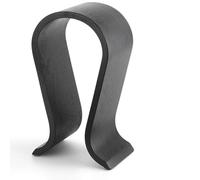 Wdbild Moderno soporte para auriculares para colocar sobre la oreja, estante de almacenamiento de escritorio simple con organizador de cables, soporte de exhibición de auriculares