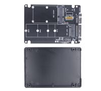 Wdbild MSATA - Adaptador de disco sólido a SATA3, doble uso de discos sólidos, doble propósito, fácil conmutación, convertidor SSD