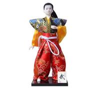 Wdbild Muñecas japonesas Samurais masculinas de 12 pulgadas en kimonos para decoración única del hogar y exhibición coleccionable