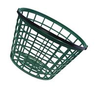 Wdbild Organizadores de almacenamiento de pelotas de golf de gran capacidad, mango giratorio, para práctica, accesorios de entrenamiento, cesta de colección de pelotas de golf de tipo pesado