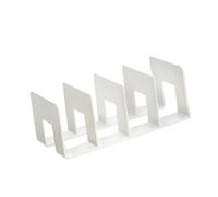 Wdbild Organizadores transparentes con 4 compartimentos, accesorio para estante de armario y soporte de exhibición, solución de almacenamiento para uso doméstico
