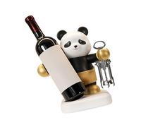 Wdbild Panda - Soporte decorativo para botellas de vino para cocina y hogar, para amantes de los vinos y coleccionistas