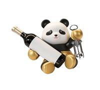 Wdbild Panda - Soporte decorativo para botellas de vino para cocina y hogar, para amantes de los vinos y coleccionistas
