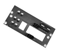 Wdbild Panel de almacenamiento de dos bahías, soporte intercambiable, fuente de alimentación 4D, servidor, placa posterior de repuesto para servidor de dispositivos