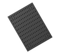 Wdbild Panel organizador de pared multiusos para almacenamiento de habitación, resistente, baño, cocina, juegos, solución de espacio, sin taladro, organizadores de pared