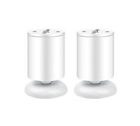 Wdbild Patas de metal ajustables para muebles, patas de repuesto para sofá, mesa, silla, escritorio
