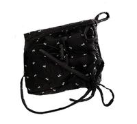 Wdbild Pequeños bolsos cruzados para mujer, con lazos, para teléfonos celulares, bolsos de mano acolchados a la moda, bolsas de hombro acolchadas para las axilas, bolsos de hombro y bolsos de mano