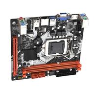 Wdbild Placa base H110 LGA1151 para CPU PC DDR4 Desktop Mainboard VGA, NVME, SDD DDR4, placa base de repuesto para juegos