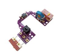 Wdbild Placa de botón de intercambio en caliente para placas base GProX Superlight WeldingFree a prueba de polvo, codificadores de rueda dorada para GPROX Superlight