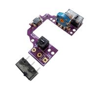 Wdbild Placa de botón de intercambio en caliente para placas base GProX Superlight WeldingFree a prueba de polvo, codificadores de rueda dorada para GPROX Superlight