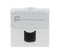 Wdbild Placa de pared Ethernet Keystone Placa de pared con conector RJ45 Keystone hembra a hembra Cat6, adaptador Keystone a adaptador USB, cable adaptador USB, adaptador de enchufe