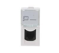 Wdbild Placa de pared Ethernet Keystone Placa de pared con conector RJ45 Keystone hembra a hembra Cat6, adaptador Keystone a adaptador USB, cable adaptador USB, adaptador de enchufe