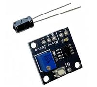Wdbild Placa de servos en ángulo ajustable para motores SG90 con control de precisión de 180 grados y dos modos de señal, módulo de control de brazo robótico