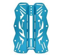 Wdbild Placa trasera de aleación de aluminio para piscinas, técnicas de buceo, placa trasera de repalcement para buceo