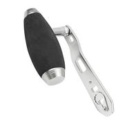 Wdbild Pomo de aleación de aluminio para carrete de pesca, repuesto de mango de carrete de pesca, accesorio de pesca, agarre para un mejor manejo