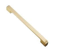 Wdbild Pomo de latón para cajón, tiradores cuadrados largos para muebles, manija decorativa para armario de cocina, armario, cajón, tocador, repuesto