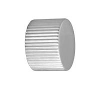 Wdbild Pomo giratorio ergonómico de metal para teclados mecánicos de PC, eje D, medio eje, aluminio, ajuste táctil preciso, perilla de teclado preciso para escribir