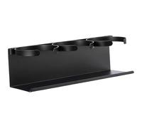 Wdbild Portavasos modularizado de 3/4 tazas para refrigerador, cocinas, organizadores de almacenamiento con construcción de acero al carbono resistente, estante de almacenamiento para tazas