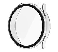 Wdbild Protector de pantalla de cristal para reloj inteligente Move Trend con marco antiarañazos de policarbonato de cobertura completa